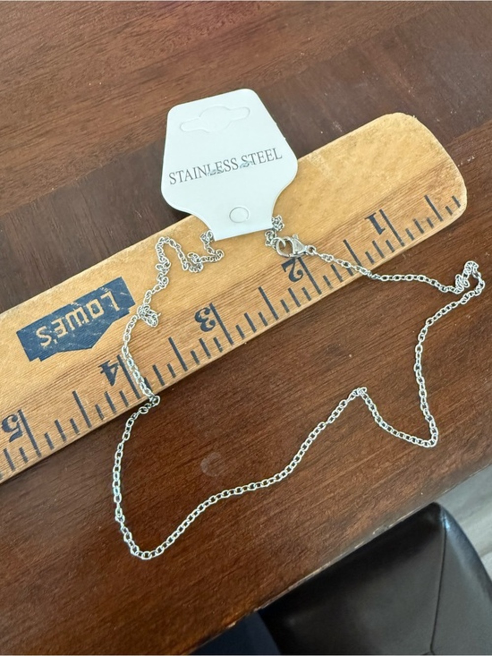 NWT Stainless Steel necklace